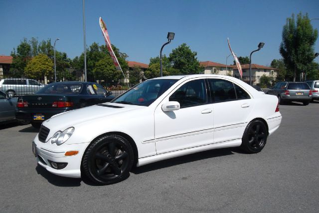 2005 MERCEDES-BENZ C-CLASS C230 K SPORT SEDAN white -this is truly a clean and original mercedes w