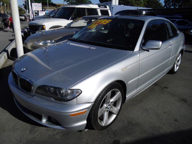 2004 BMW 3 SERIES 325CI SULEV silver 4 door rear wheel drive alloy wheels cruise control leath