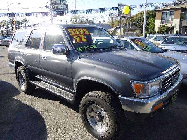 1992 TOYOTA 4RUNNER SR5 4WD gray 232140 miles VIN JT3VN39WXN8045329 