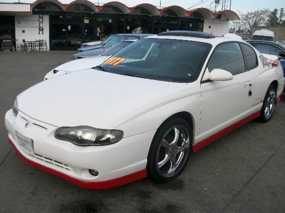 2005 CHEVROLET MONTE CARLO SS white 57000 miles VIN 2G1WZ151759141306 