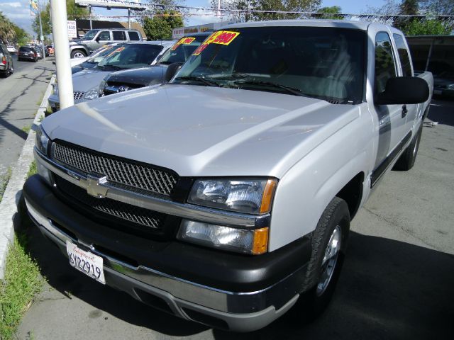 2003 CHEVROLET SILVERADO 1500 Z71 EXT CAB SHORT BED 4WD silver 4wdawdabs brakesair conditionin