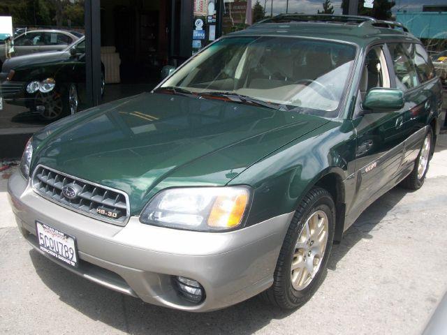 2003 SUBARU OUTBACK H6 green 4 door all wheel drive automatic transmission alloy wheels luggag