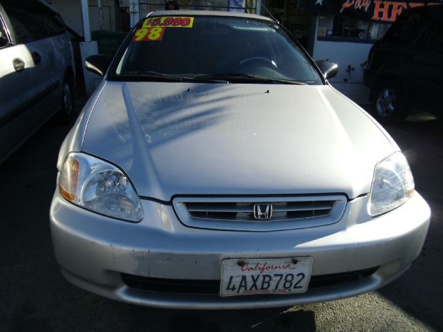 1998 HONDA CIVIC DX COUPE silver anti-brake system non-abs  4-wheel absbody style coupe 2-drc
