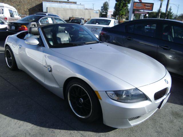 2007 BMW Z4 30I silver 2 door automatic transmission rear wheel drive alloy wheels air condit