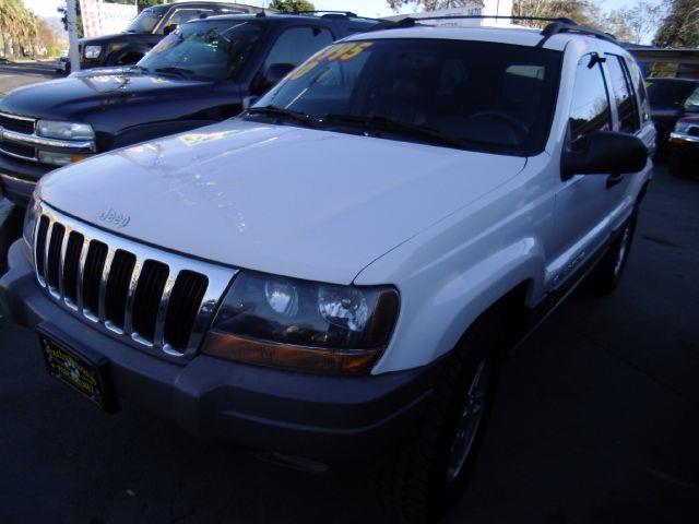 2000 JEEP GRAND CHEROKEE LAREDO 4WD white 4 door 4 wheel drive automatic transmission alloy whe