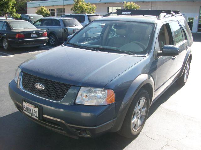 2005 FORD FREESTYLE SEL blue 4 door 2 wheel drive automatic transmission alloy wheels luggage 
