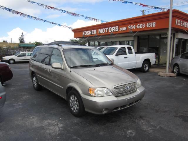 2004 KIA SEDONA LX, gold, amazing ...