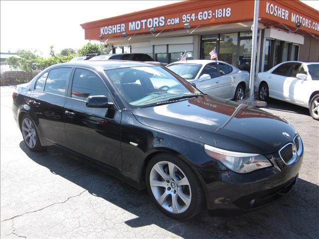 2004 BMW 5 SERIES 545I, black, easy ...