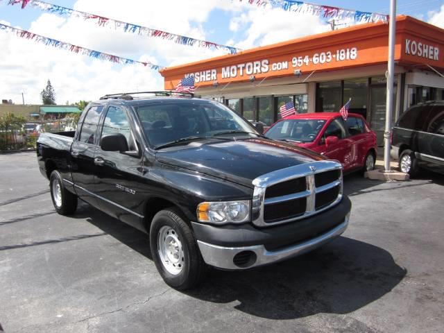 2005 DODGE RAM 1500 ST, black, 2005 ...