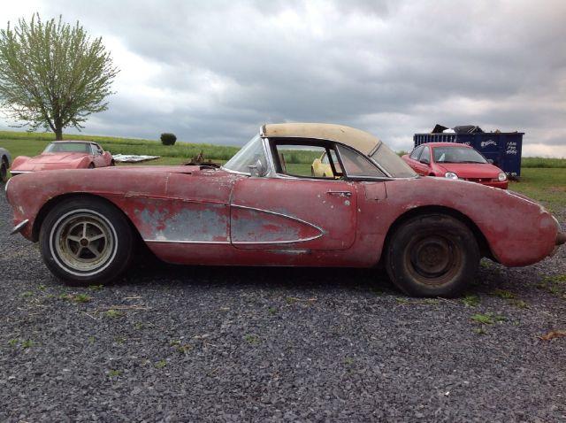 1956 Chevrolet Corvette Project for sale