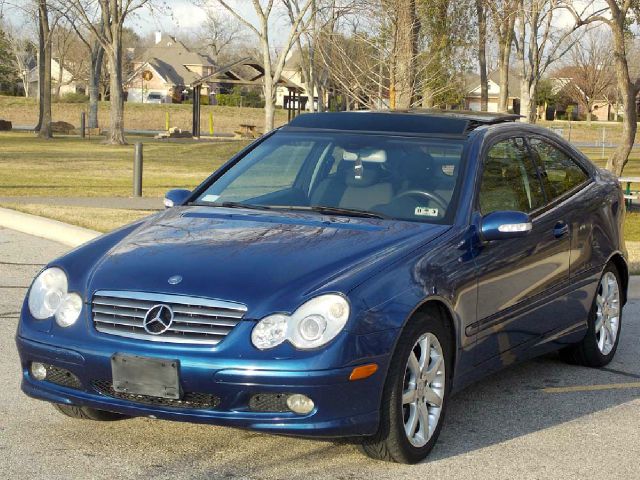 2004 MERCEDES-BENZ C-CLASS C230 SPORT COUPE blue  all internet prices are reduced for cash cas