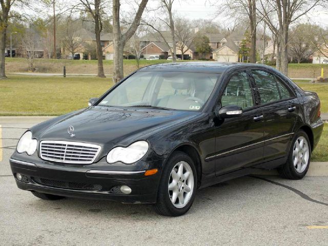 2002 MERCEDES-BENZ C-CLASS C320 SEDAN black  all internet prices are reduced for cash cashier