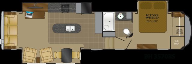 2013 HEARTLAND BIGHORN 3570RS