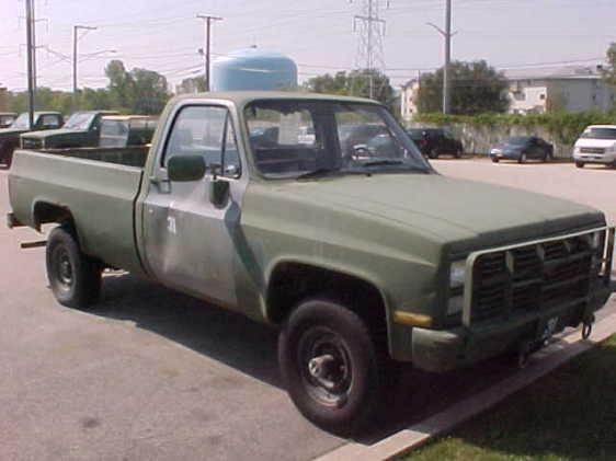 1984 Chevrolet Military Truck for sale
