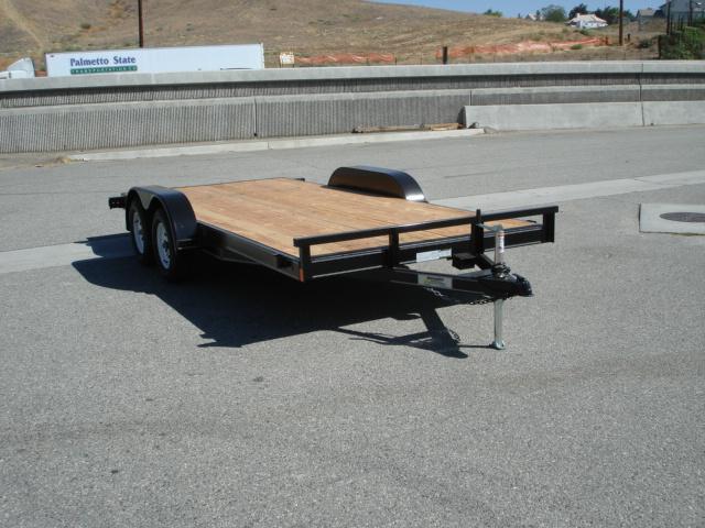 2013 INNOVATIVE TRAILERS 16ft Wood Deck Car Trailer - REDLANDS, CA