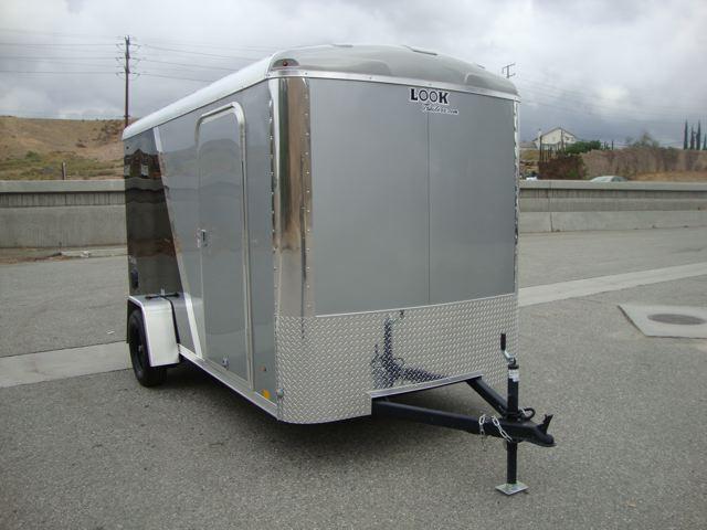 2013 LOOK TRAILERS VISION 6X12 2-TONE ENCLOSED BIKE TRAILER - REDLANDS, CA