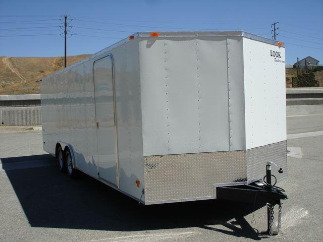 2014 LOOK TRAILER V-nose 24  Car Trailer - REDLANDS, CA
