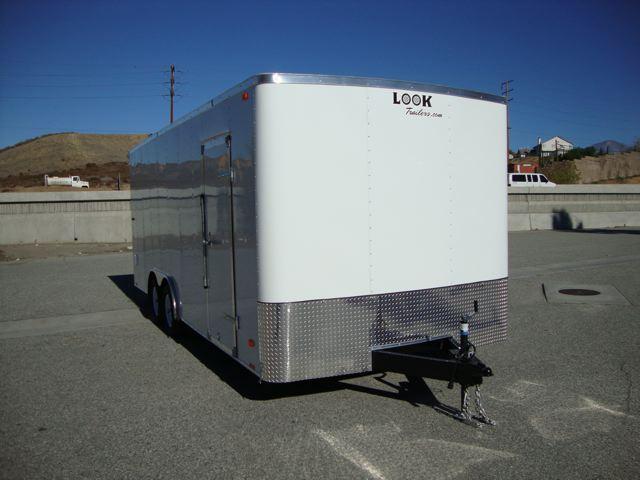 2013 LOOK TRAILERS STLA85X20TE2 / 20FT WIDE BODY TOY/ CAR HAULER - REDLANDS