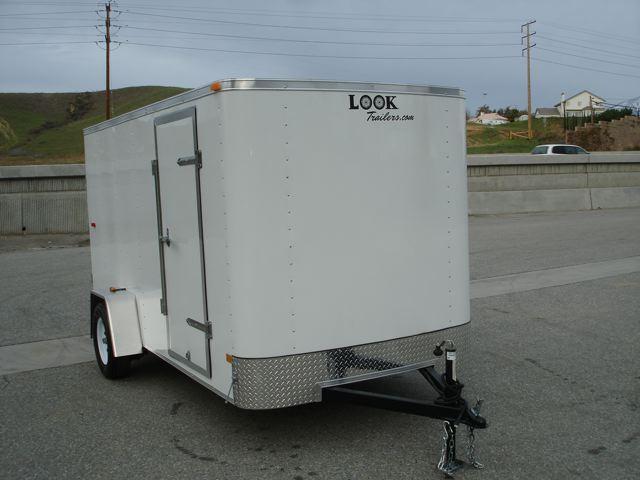 2013 LOOK TRAILERS 6X12 MOTORCYCLE TRAILER - REDLANDS, CA