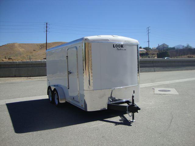 2013 LOOK TRAILERS VISION 7X14 TANDEM AXLE ENCLOSED TRAILER - REDLANDS, CA