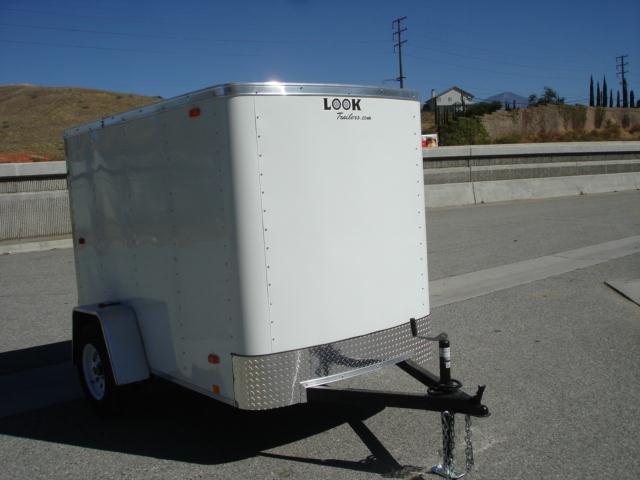 2013 LOOK TRAILERS 5X8 ECONOMY FRIENDLY CARGO TRAILER - REDLANDS, CA