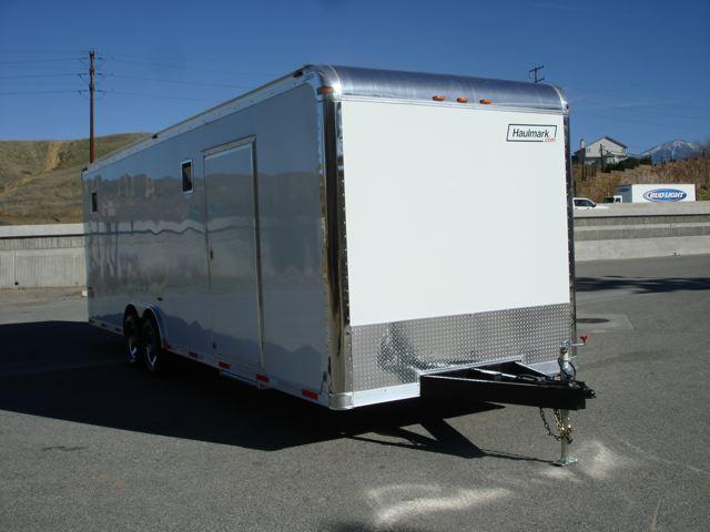 2014 HAULMARK TRAILER 102x28  Fully Loaded Race Trailer For Sale - REDLANDS
