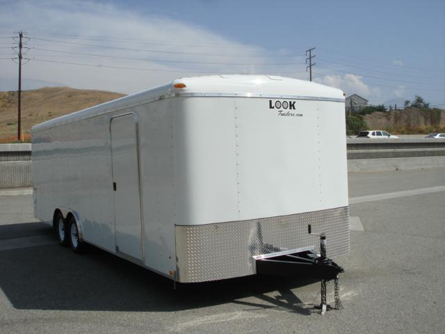 2014 LOOK TRAILER 102x24  ROUND TOP CAR HAULER  - REDLANDS, CA