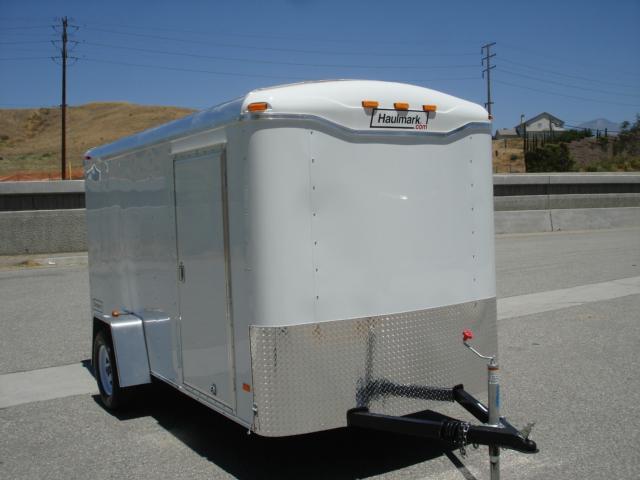 2013 HAULMARK TRAILER New 6x12 Single Bike Hauling Trailer - REDLANDS, CA