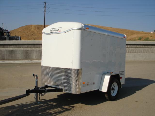 2013 HAULMARK TRAILERS 5X8 SINGLE AXLE CARGO TRAILER - REDLANDS, CA