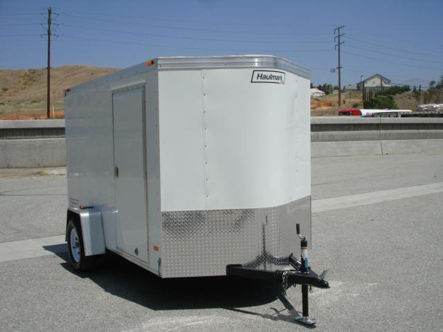 2013 HAULMARK TRAILERS 6X10 WEDGE NOSE TRAILER FOR SALE - REDLANDS, CA