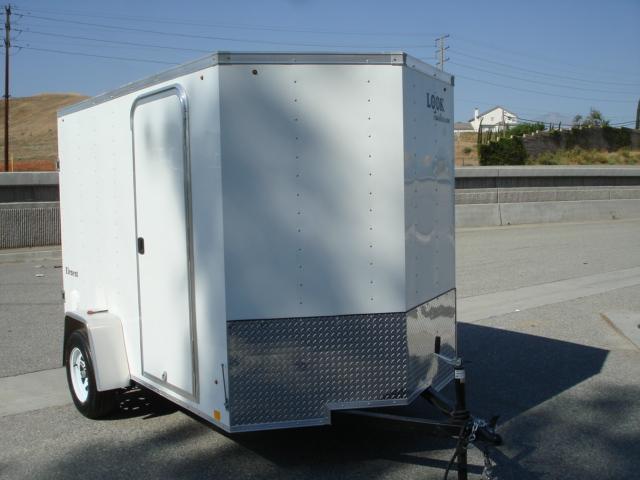 2014 LOOK TRAILER 6x10 V-Nose Gas Saver For Sale - REDLANDS, CA
