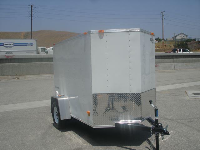 2013 LOOK TRAILERS 5X8 SMALL BOX TRAILER FOR SALE  - REDLANDS, CA
