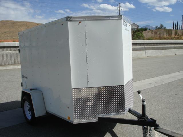 2013 LOOK TRAILERS 5X8 SINGLE AXLE CARGO TRAILER - REDLANDS, CA
