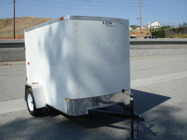 2013 LOOK TRAILERS FOR SALE 5X8 CARGO TRAILER W/CARGO DOOR - REDLANDS, CA