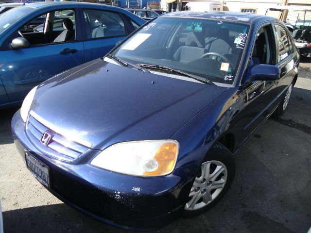 2003 HONDA CIVIC EX SEDAN blue abs brakesair conditioningamfm radioanti-brake system 4-wheel 