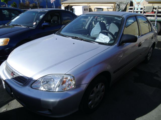 1999 HONDA CIVIC LX SEDAN silver air conditioningamfm radioanti-brake system non-abs  4-wheel