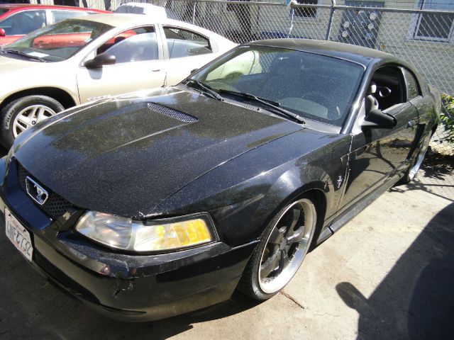 2000 FORD MUSTANG COUPE black air conditioningalloy wheelsamfm radioanti-brake system non-abs