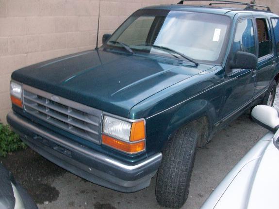 1992 FORD EXPLORER XLT 4WD, green, ...