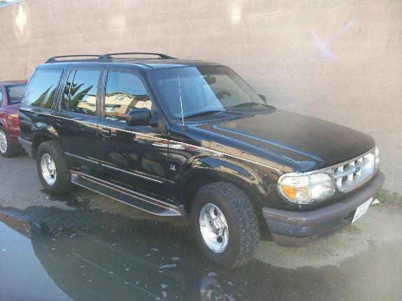 1996 FORD EXPLORER XLT AWD, black, ...