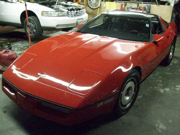 1987 CHEVROLET CORVETTE BASE, ...