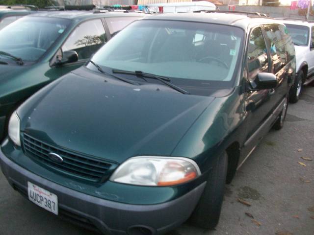 2001 FORD WINDSTAR LX, green, ...