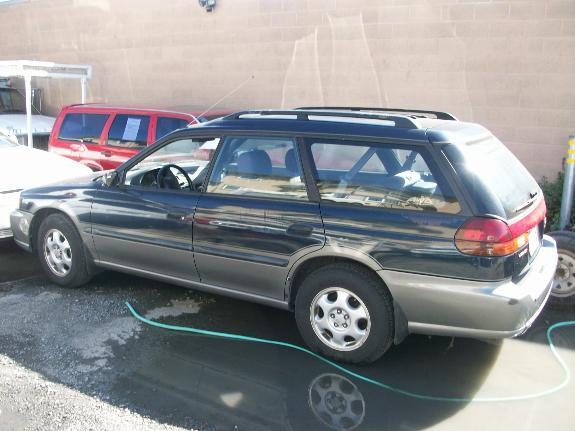 1996 SUBARU LEGACY OUTBACK, blue, ...