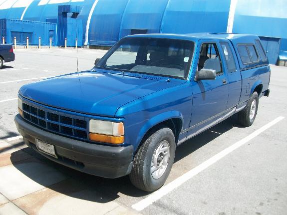 1992 DODGE DAKOTA, blue, 0 miles, ...