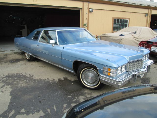 1974 CADILLAC DEVILLE blue like new documented matching numbers 40000 miles VIN 11111123