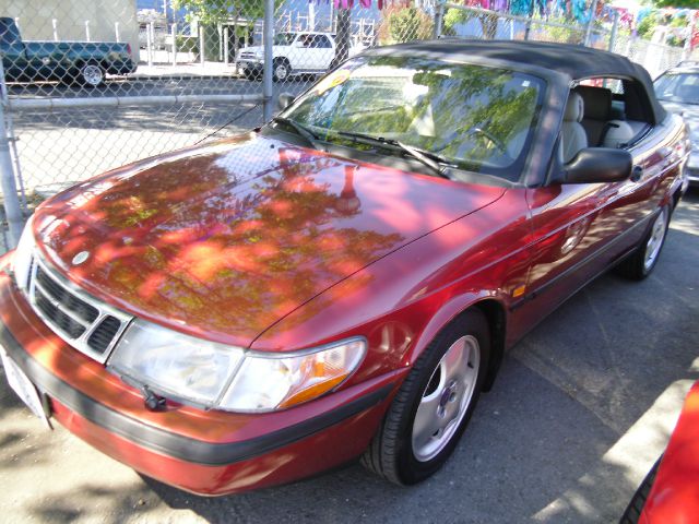1998 SAAB 900 SE TURBO CONVERTIBLE red abs brakesair conditioningalloy wheelsanti-brake system