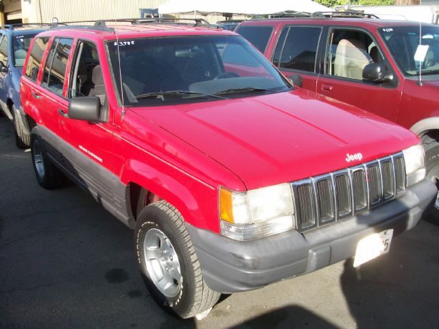 1998 JEEP GRAND CHEROKEE TSI red 4 wheel drive automatic transmission alloy wheels luggage rack