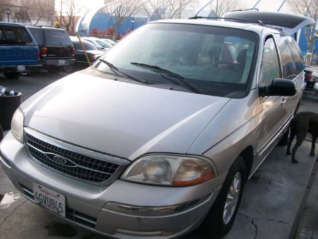 2000 FORD WINDSTAR SE silver 4 door automatic transmission front wheel drive luggage rack air 