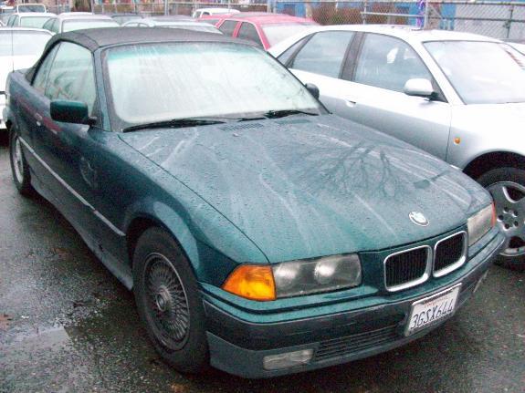1994 BMW 3 SERIES green 107257 miles VIN WBABG6329RJD32077 