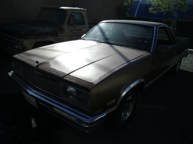 1986 CHEVROLET EL CAMINO brown 2 doorair conditioningalloy wheelsamfm radioautomatic transmis