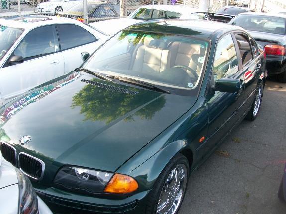 1999 BMW 3 SERIES 323I, green, ...